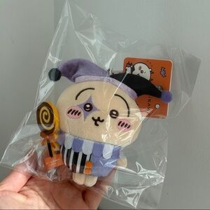 Chiikawa x Miniso Circus Series - Halloween Clown Plush Usagi Keychain